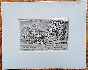 Bild des Verkufers fr Andales Spain - Original Engraving Daniel Meisner Thesaurus Philopoliticus - 1630 zum Verkauf von raremapexchange