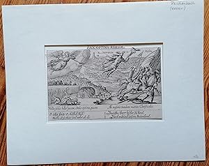 Bild des Verkufers fr Reichenbach Hessen - Original Engraving Daniel Meisner Thesaurus Philopoliticus - 1630 zum Verkauf von raremapexchange
