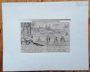 Bild des Verkufers fr Tnning - Original Engraving Daniel Meisner Thesaurus Philopoliticus - 1630 zum Verkauf von raremapexchange