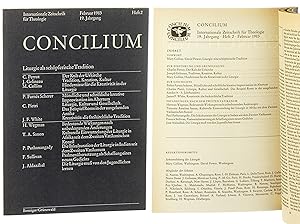 Bild des Verkufers fr Concilium. Internationale Zeitschrift fr Theologie. Jahrgang 19/ 1983, Heft 2: Liturgie als schpferische Tradition. zum Verkauf von Antiquariat Lehmann-Dronke