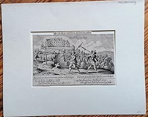 Bild des Verkufers fr Freudenberg - Original Engraving Daniel Meisner Thesaurus Philopoliticus - 1630 zum Verkauf von raremapexchange