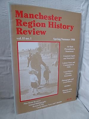 Bild des Verkufers fr Manchester Region History Review Volume II No 1 Spring/Summer 1988 (Vol. 2) zum Verkauf von High Barn Books