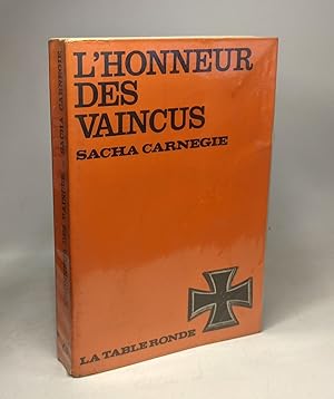 Seller image for L'honneur des vaincus for sale by crealivres