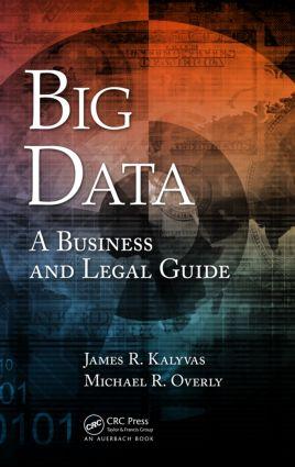 Bild des Verkufers fr Big Data: A Business and Legal Guide zum Verkauf von moluna