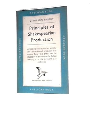 Imagen del vendedor de Principles of Shakespearean Production a la venta por World of Rare Books