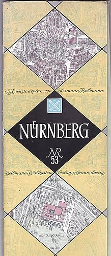 Bildstadtplan von Nürnberg