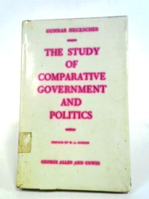 Bild des Verkufers fr The Study of Comparative Government and Politics zum Verkauf von World of Rare Books