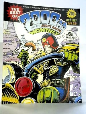 Seller image for The Best Of 2000 AD Featuring Judge Dredd Monthly No. 25, October 1987 for sale by World of Rare Books