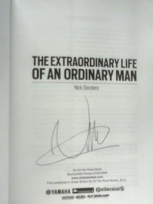 Bild des Verkufers fr The Extraordinary Life Of An Ordinary Man Volume 1- 1957-1990 (Autobiography) zum Verkauf von World of Rare Books