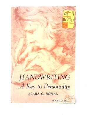 Seller image for Handwriting A Key to Personality for sale by World of Rare Books