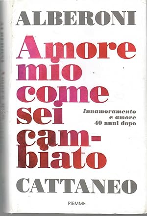 Amore mio come sei cambiato. Innamoramento e amore 40 anni Dopo