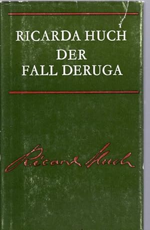 Bild des Verkufers fr Der Fall Deruga. Roman. zum Verkauf von Antiquariat Jterbook, Inh. H. Schulze