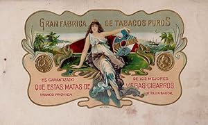 Gran Fabrica de Tabacos Puros. Es garantizado Que Estas Matas de Zabaco Provien de los Mejores Ve...