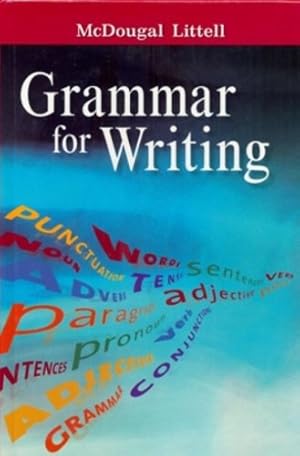 Seller image for Mllit08 Grammar for Writing Gr 7 for sale by Reliant Bookstore