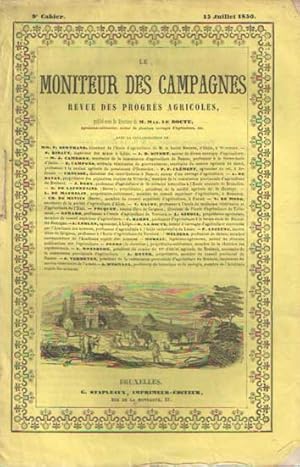 Le Moniteur des Campagnes . Revue des progrès agricoles