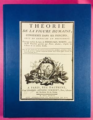 Image du vendeur pour Thorie de la figure humaine. mis en vente par Librairie Girard-Talec