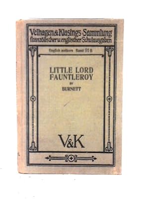 Bild des Verkufers fr Little Lord Fauntleroy zum Verkauf von World of Rare Books