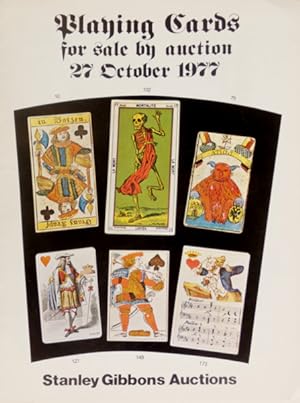 CATALOGUE OF PLAYING CARDS, INCLUDING RARE ITEMS FROM THE COLLECTION OF THE LATE DR. LAWRENCE KUR...
