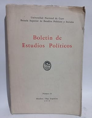 Boletín de Estudios Políticos