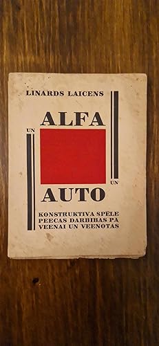 Seller image for Alfa un auto for sale by Odisejs