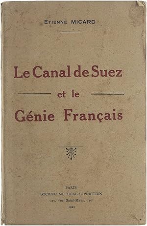 Seller image for Le Canal de Suez et le Gnie Franais for sale by Untje.com