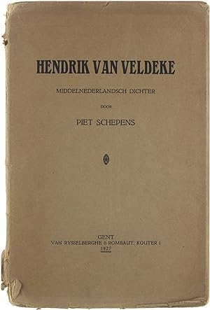 Bild des Verkufers fr Hendrik van Veldeke, Middelnederlandsch dichter. zum Verkauf von Untje.com