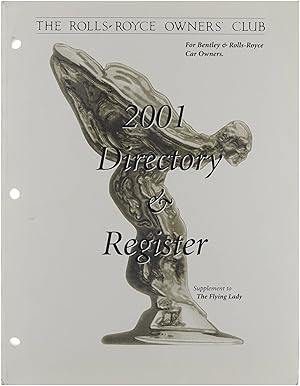 Immagine del venditore per 2001 Directory & Register venduto da Untje.com