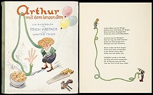 Arthur mit dem langen Arm. Ein Bilderbuch von Erich Kästner und Walter Trier.