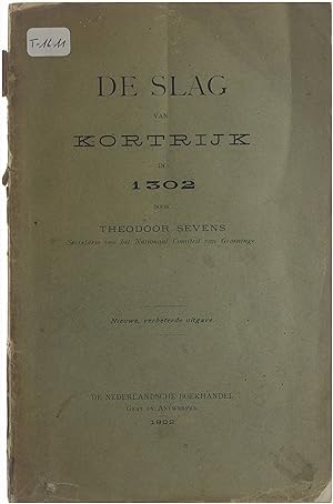 Image du vendeur pour De Slag van Kortrijk in 1302 mis en vente par Untje.com