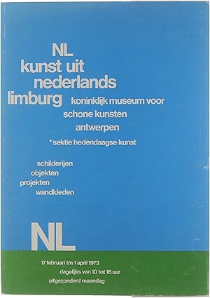 Bild des Verkufers fr Kunst uit Nederlands Limburg schilderijen, objekten, projekten, wandkleden zum Verkauf von Untje.com