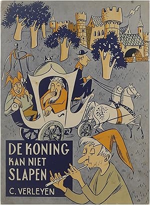 Seller image for De koning kan niet slapen for sale by Untje.com