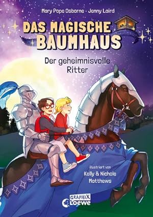 Seller image for Das magische Baumhaus (Comic-Buchreihe, Band 2) - Der geheimnisvolle Ritter for sale by BuchWeltWeit Ludwig Meier e.K.
