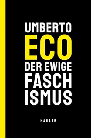Image du vendeur pour Der ewige Faschismus mis en vente par BuchWeltWeit Ludwig Meier e.K.