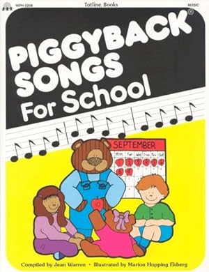 Imagen del vendedor de Totline Piggyback Songs for School a la venta por Reliant Bookstore