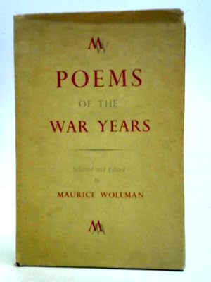 Bild des Verkufers fr Poems of the War Years zum Verkauf von World of Rare Books