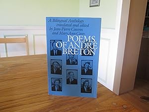 Seller image for Poems of Andre Breton: A Bilingual Anthology (English and French Edition) for sale by Western Canon Books