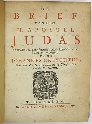Seller image for De Brief van den H. Apostel Judas Ontleedet, en Schriftmaatigh, doch kortelyk, verklaart en uytgebreydt. for sale by Antiquariaat de Roo