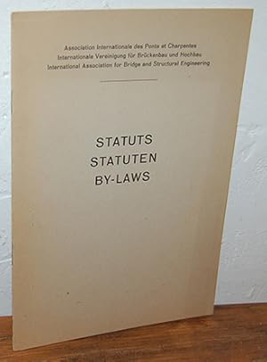 Seller image for STATUTS. STATUTEN. BY-LAWS for sale by EL RINCN ESCRITO