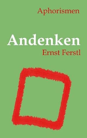 Seller image for Andenken for sale by BuchWeltWeit Ludwig Meier e.K.
