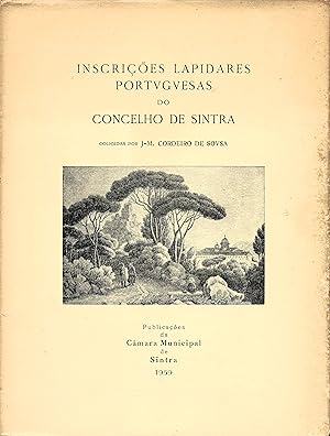 INSCRIÇÕES LAPIDARES PORTUGUESAS DO CONCELHO DE SINTRA