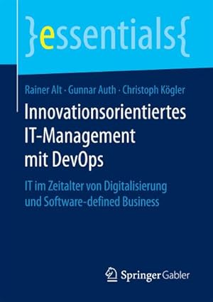 Imagen del vendedor de Innovationsorientiertes IT-Management mit DevOps a la venta por BuchWeltWeit Ludwig Meier e.K.