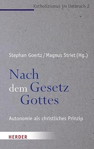 Seller image for Nach dem Gesetz Gottes for sale by BuchWeltWeit Ludwig Meier e.K.