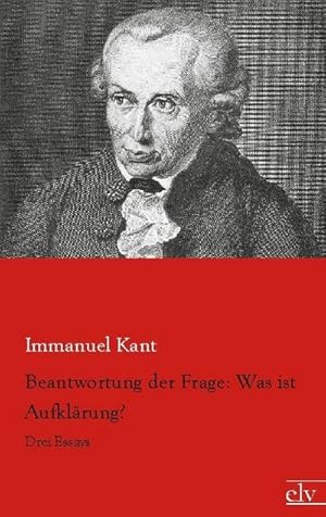 Bild des Verkufers fr Beantwortung der Frage: Was ist Aufklrung? zum Verkauf von BuchWeltWeit Ludwig Meier e.K.