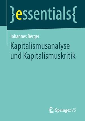 Immagine del venditore per Kapitalismusanalyse und Kapitalismuskritik venduto da BuchWeltWeit Ludwig Meier e.K.