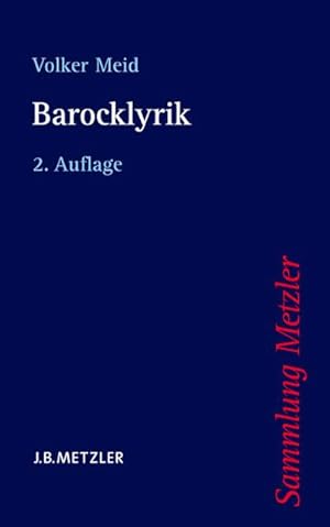 Seller image for Barocklyrik for sale by BuchWeltWeit Ludwig Meier e.K.