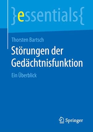 Imagen del vendedor de Strungen der Gedchtnisfunktion a la venta por BuchWeltWeit Ludwig Meier e.K.
