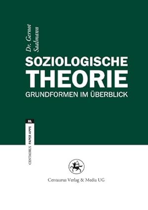 Imagen del vendedor de Soziologische Theorie a la venta por BuchWeltWeit Ludwig Meier e.K.