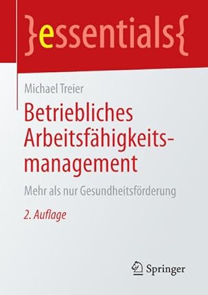 Seller image for Betriebliches Arbeitsfhigkeitsmanagement for sale by BuchWeltWeit Ludwig Meier e.K.