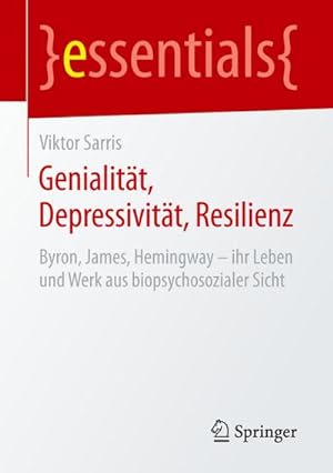 Seller image for Genialitt, Depressivitt, Resilienz for sale by BuchWeltWeit Ludwig Meier e.K.