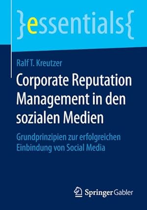 Immagine del venditore per Corporate Reputation Management in den sozialen Medien venduto da BuchWeltWeit Ludwig Meier e.K.